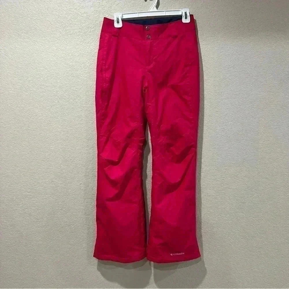 Columbia Arctic Trip Ski Snow Pants Insulated Women’s Size XS XL8185 Hot Pink